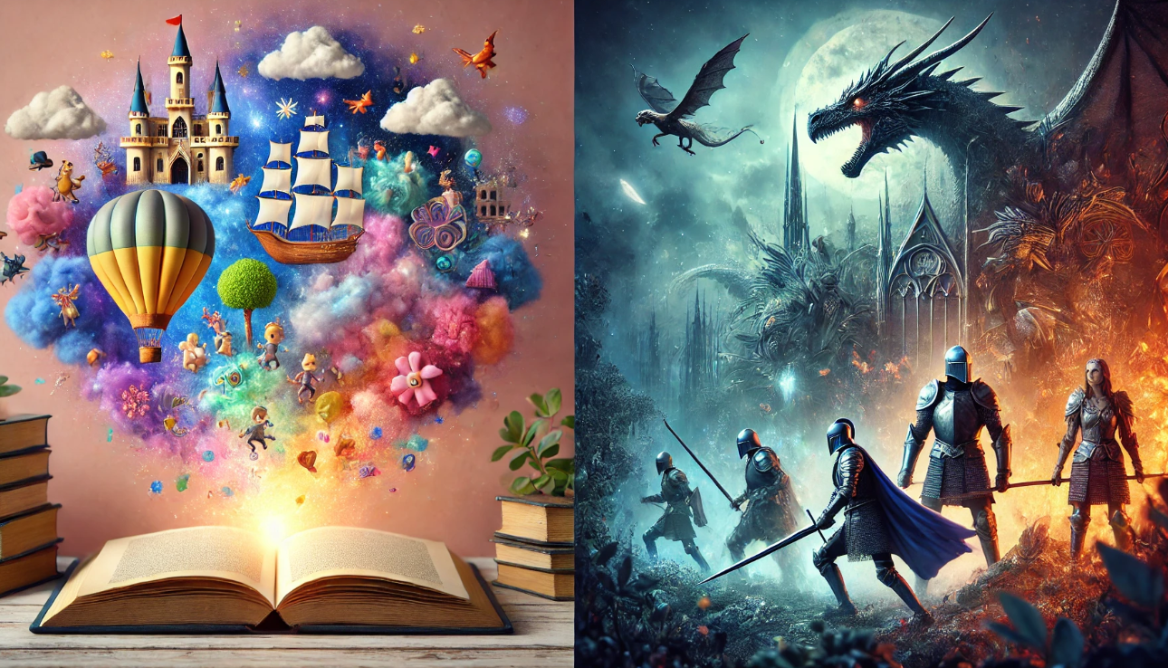 Fantasy realms, stories collide

