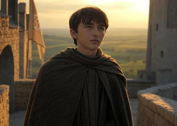 Young king castle view