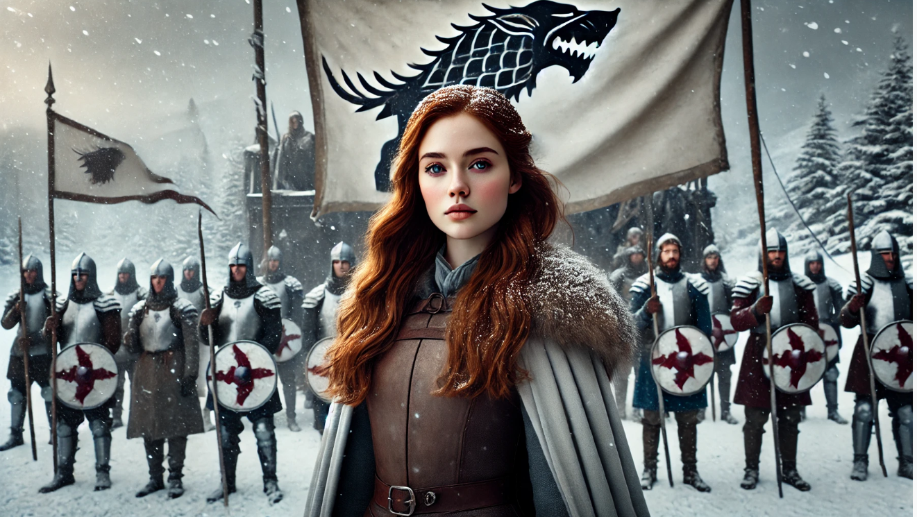 Warrior woman snowy battalion

