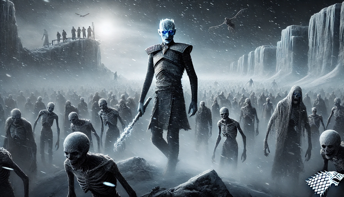 Night King leads undead army