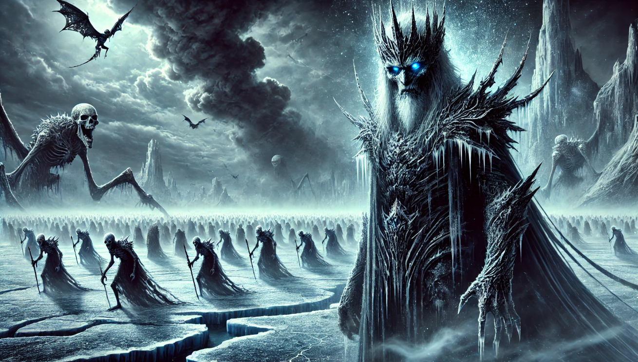 Dark icy king army