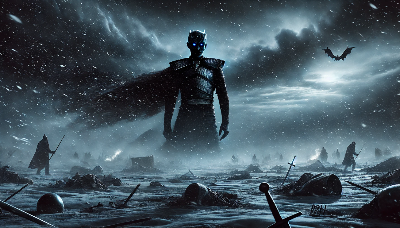 Night King snowy battlefield