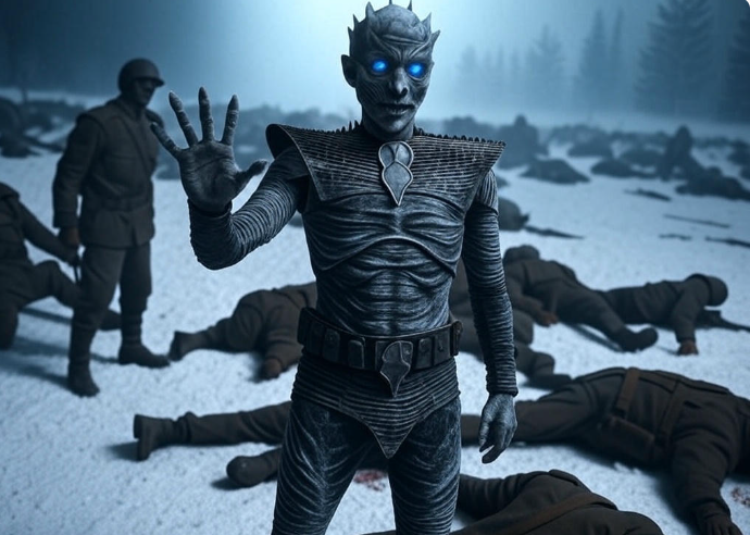 Night King raises fallen soldiers