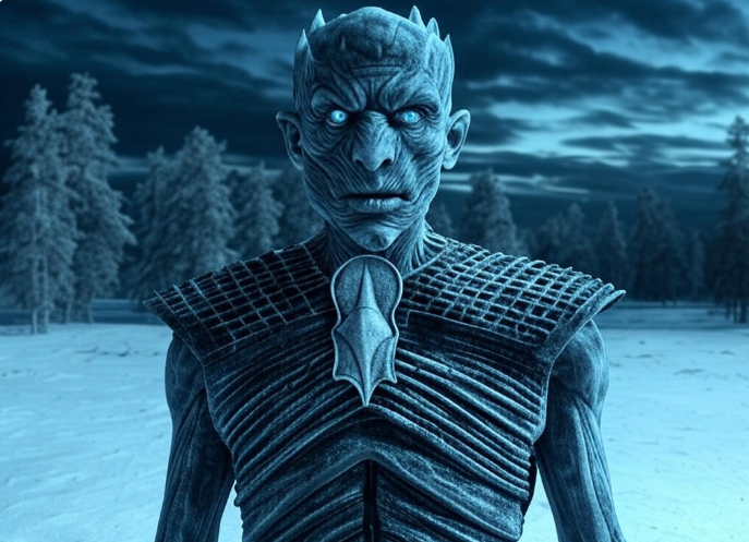 Night King icy forest