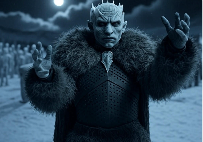 Night King raises hands