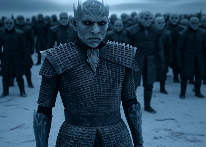 Night King commands White Walkers