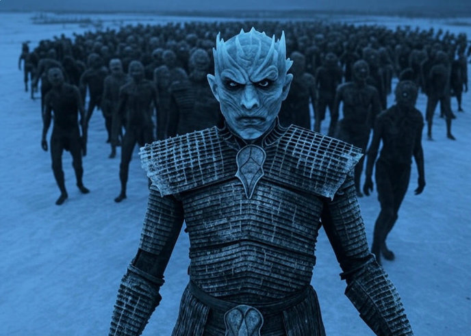 White Walker leading army