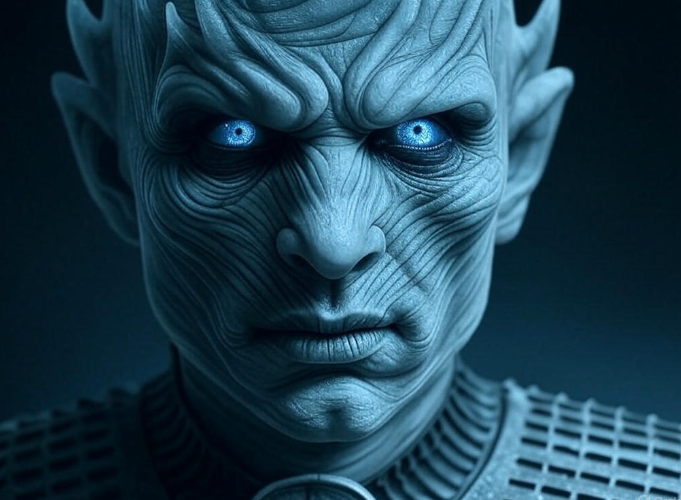 Night King close-up portrait