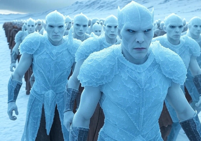 White Walkers march forward