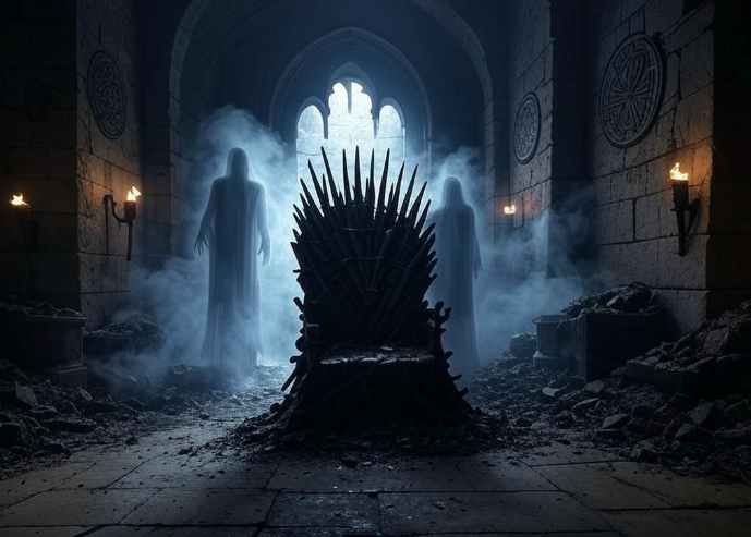 Ghosts near Iron Throne