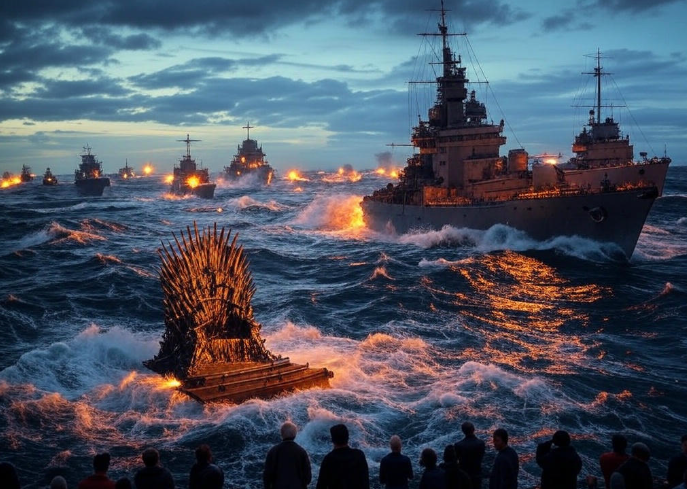 Iron Throne naval battle spectators