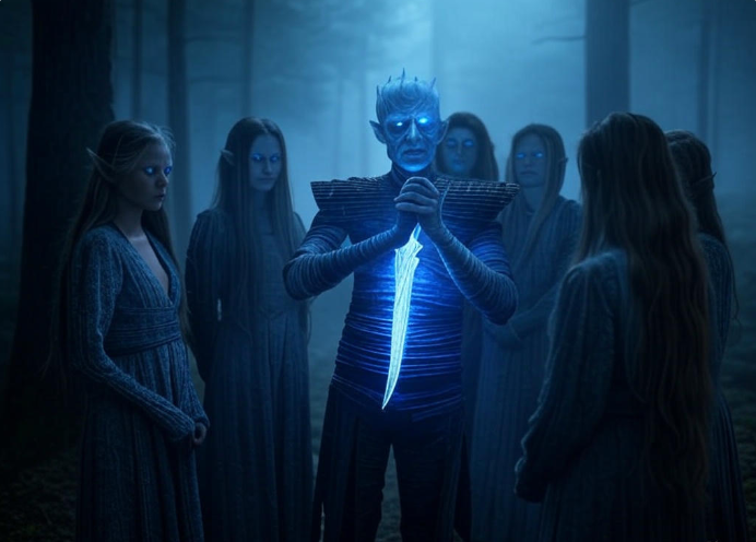Night King transformation scene