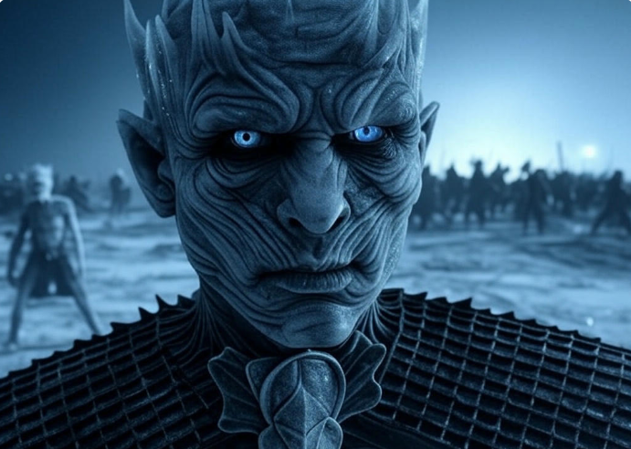 Night King intense gaze