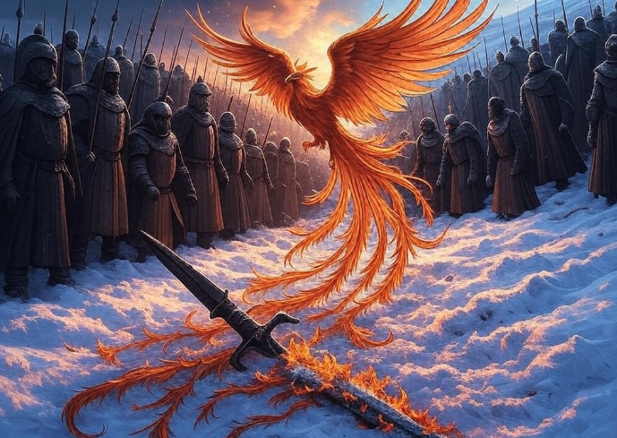 Phoenix rises among soldiers