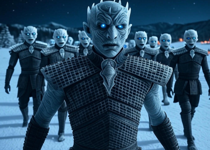 Night King White Walkers snow