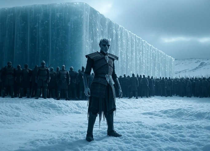 Night King before wall