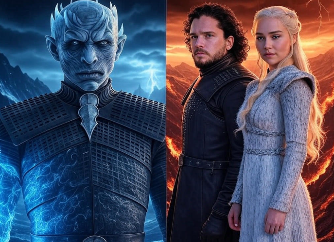 Ice king fire couple scene