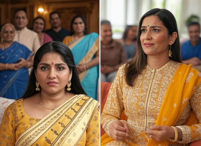 Women sarees group setting
