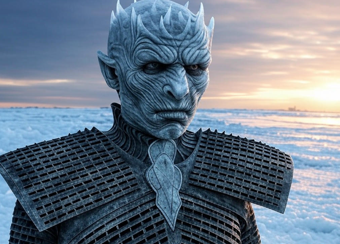 Night King icy horizon