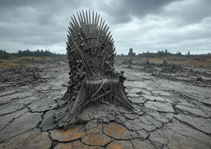 Iron Throne barren wasteland