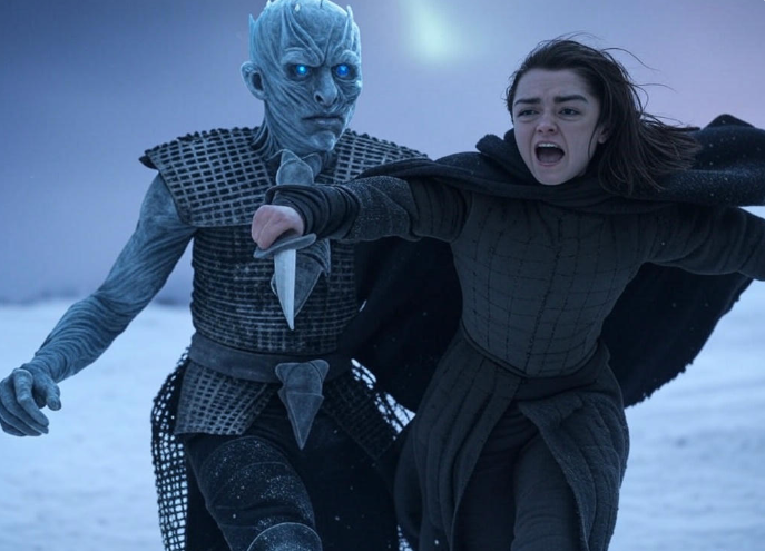 Icy foe warrior clash
