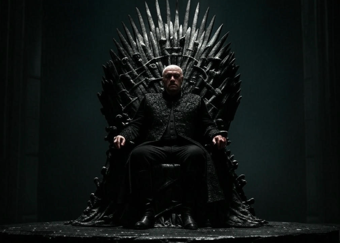 King on Iron Throne