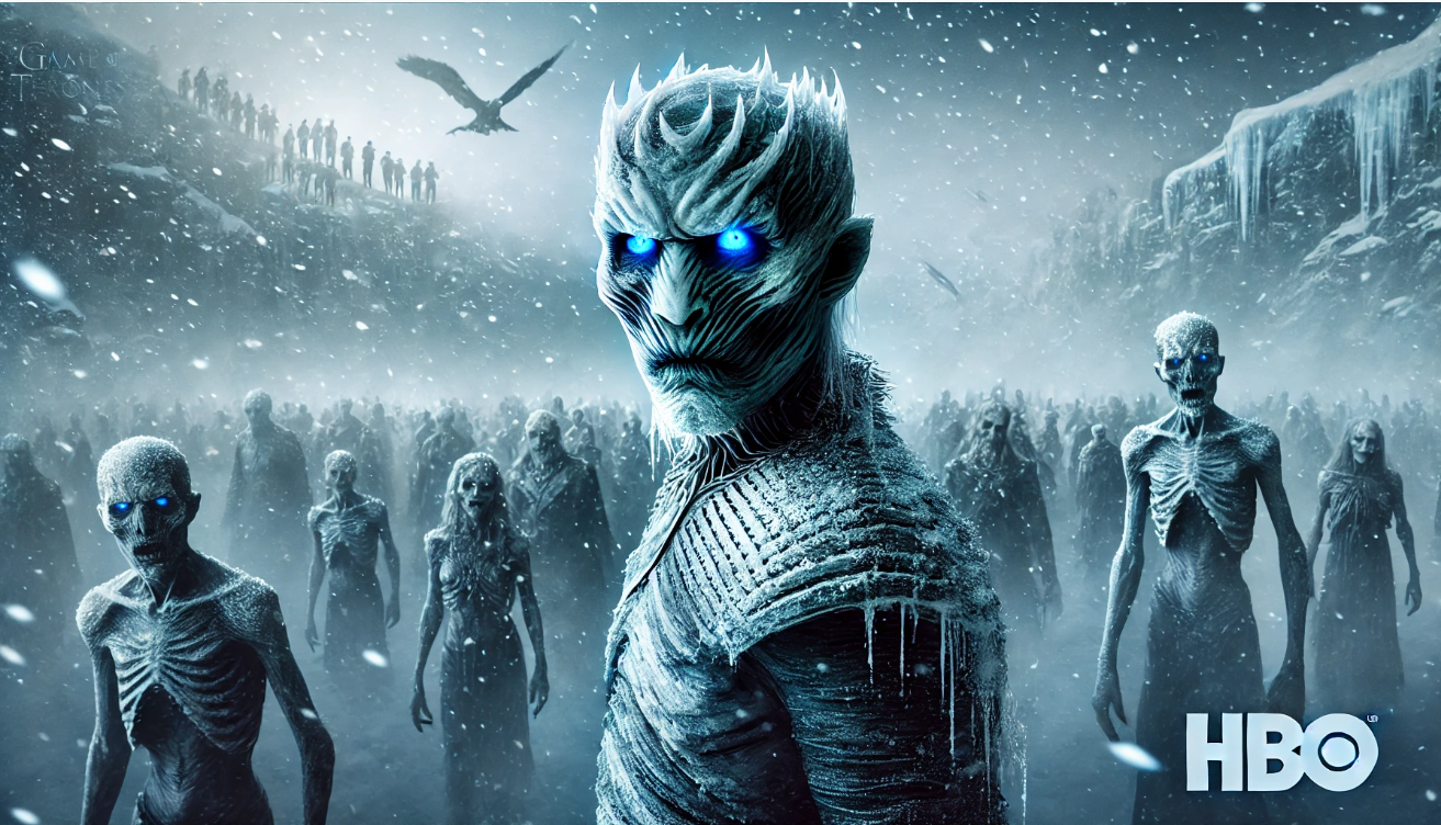 White Walkers icy landscape
