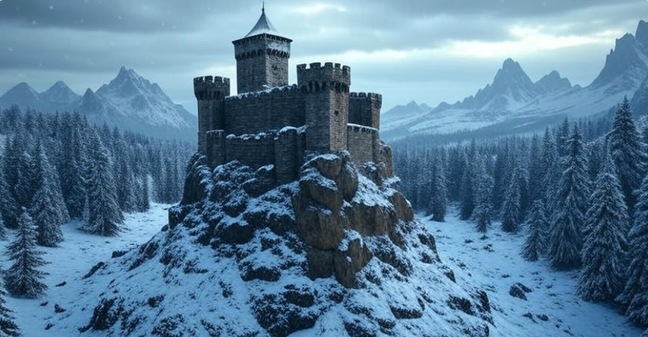 Last Hearth snowy fortress