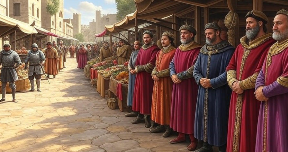 King’s Landing market bustling