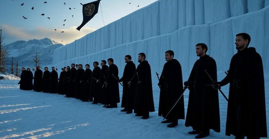 Night's Watch facing Wall