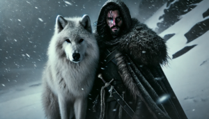 why ghost jon’s direwolf is beloved