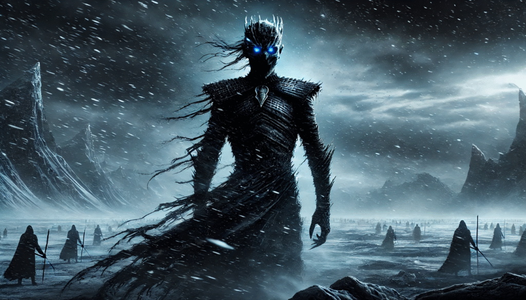 The Night King as an embodiment of death and the eternal winter