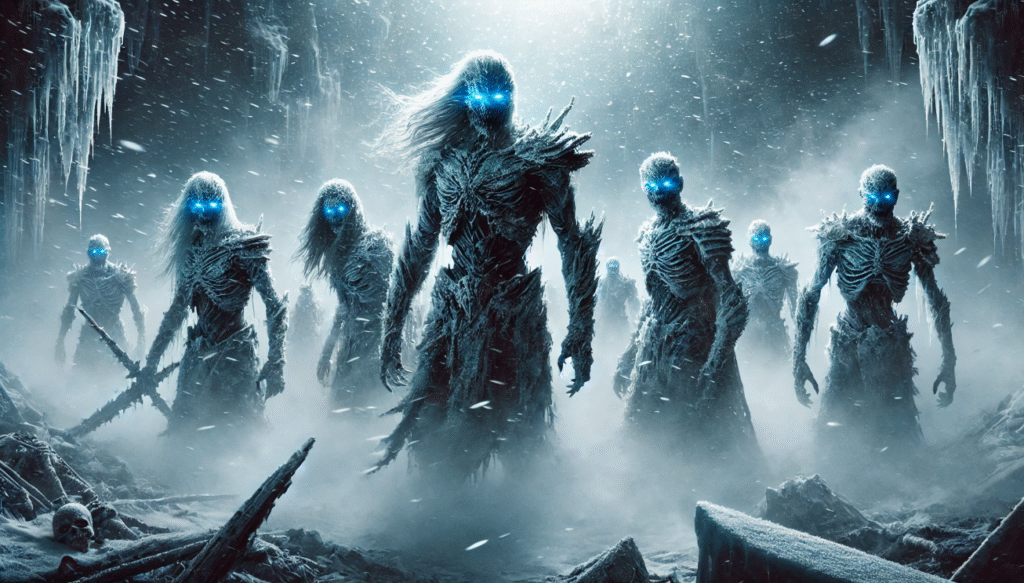The White Walkers’ march south and their impact on Westeros