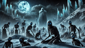 The symbolism of the wights as representations of lost souls