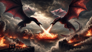 The Dance of the Dragons: Civil war of the Targaryens