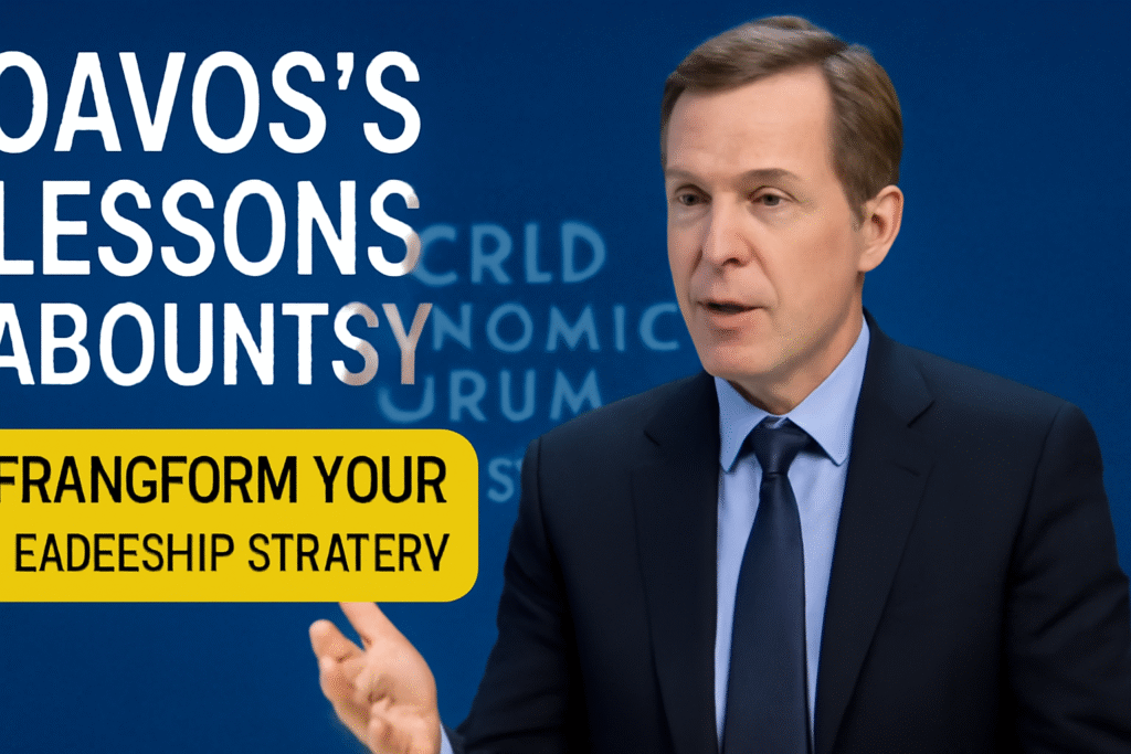 Davos’s lessons about honesty