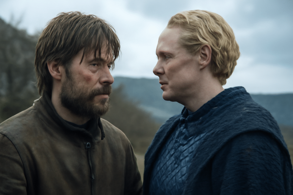 Jaime and Brienne’s heartfelt exchanges