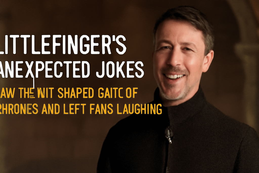 Littlefinger’s unexpected jokes
