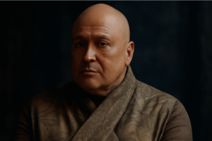 Varys’s understated yet powerful costume choices