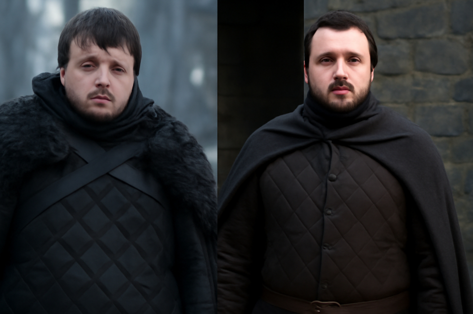 The evolution of Samwell Tarly’s clothing