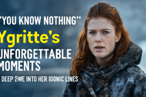 Ygritte’s unforgettable “You know nothing” moments