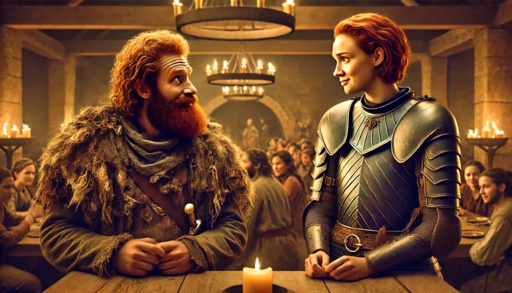 Tormund’s humorous flirtations with Brienne