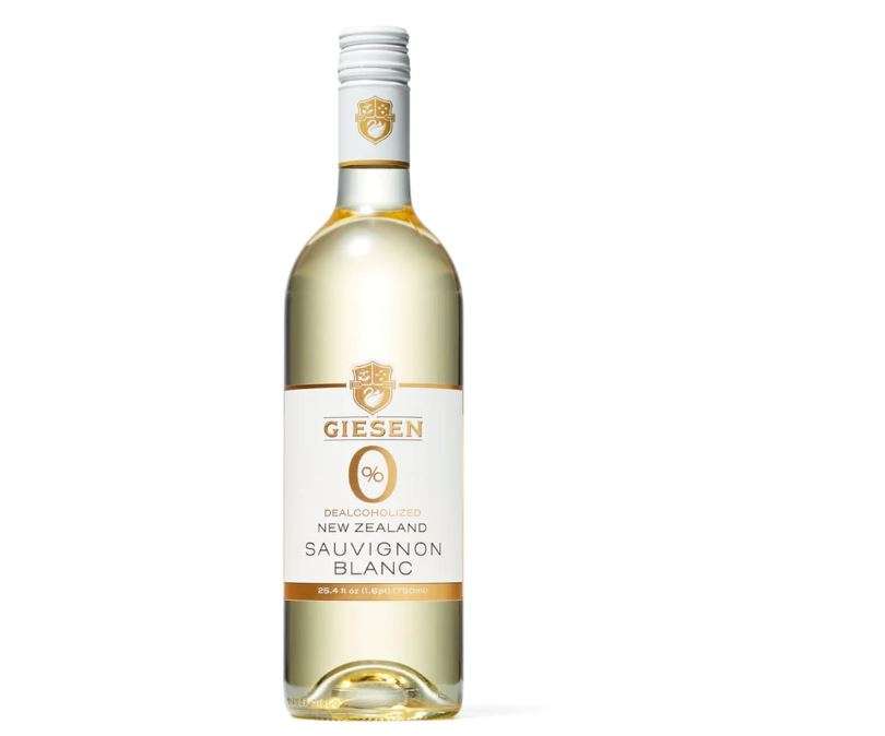 Giesen Dealcoholized Sauvignon Blanc, Non-Alcoholic White Wine, Fresh Aromatics, Crisp, Clean Flavors, Marlborough, New Zealand, 750ml (750ml, 1)