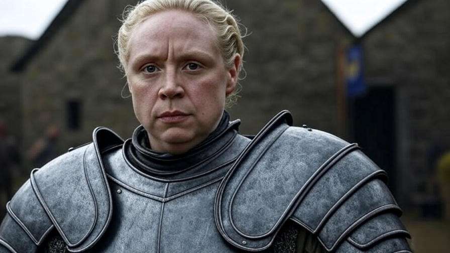 The transformation of Brienne of Tarth’s armor