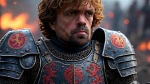 Tyrion Lannister’s use of armor in battle