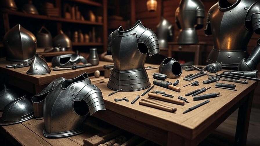 Costume design workshop for custom armor in Game of Thrones style