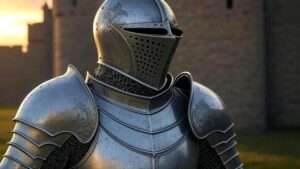 The iconic armor of the Kingsguard