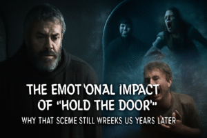 The emotional impact of “Hold the door”
