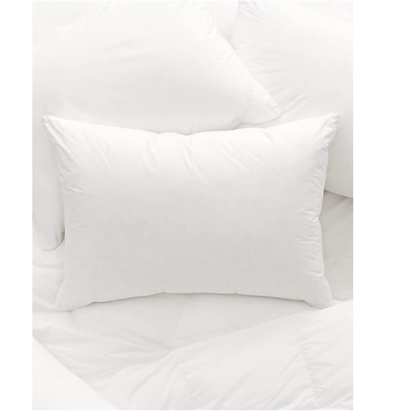 BOLL & BRANCH Down Alternative Pillow - Soft, Standard - Cooling Shell - Hypoallergenic Primaloft Luxury Down Alternative Fill - Superior Support 