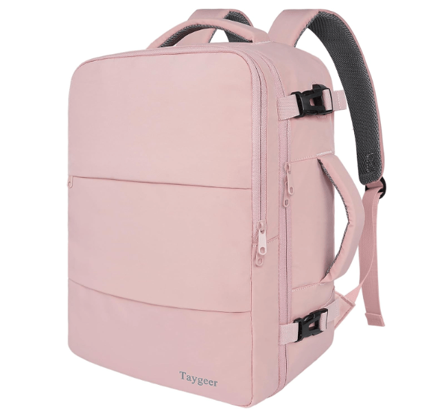 Taygeer Travel Backpack for Women, Carry On Backpack with USB Charging Port & Shoe Pouch, TSA 15.6inch Laptop Mochila Flight Approved, Nurse Bag Casual... 